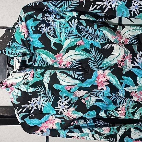 Tommy Bahama Golf Active Sweatshirt Tropical Floral XS NWT - Picture 3 of 7